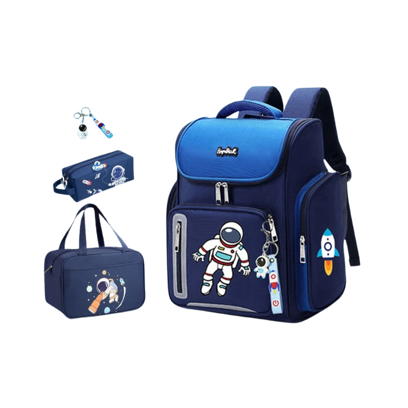 Ensemble Sac à Dos Enfant Astronaute Orthopédique et Imperméable