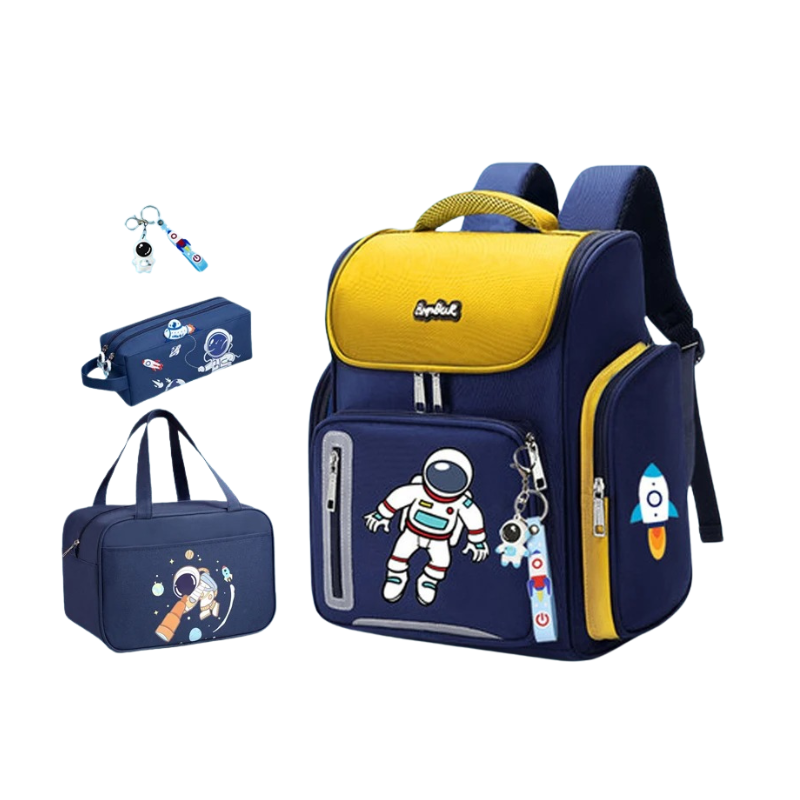 Ensemble Sac à Dos Enfant Astronaute Orthopédique et Imperméable