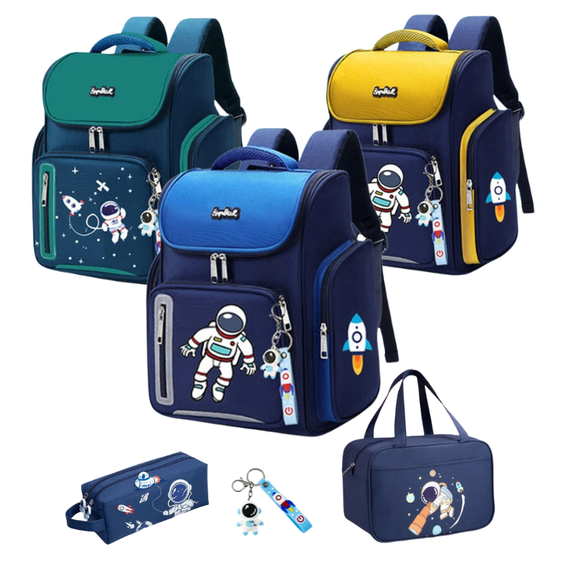 Ensemble Sac à Dos Enfant Astronaute Orthopédique et Imperméable