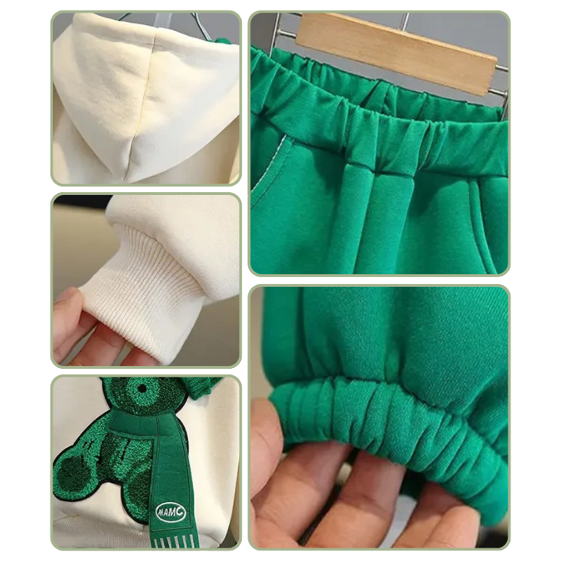 Ensemble Survêtement Enfant Brodé Ourson