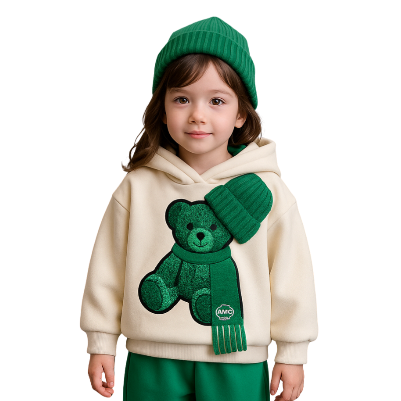 Ensemble Survêtement Enfant Brodé Ourson