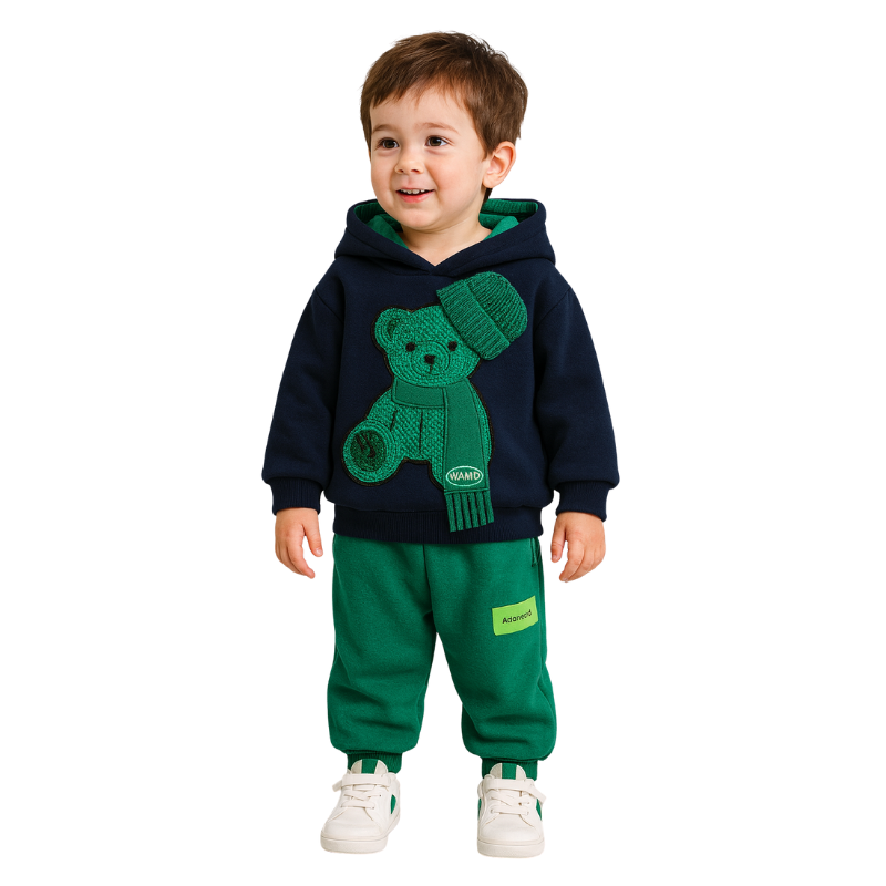 Ensemble Survêtement Enfant Brodé Ourson