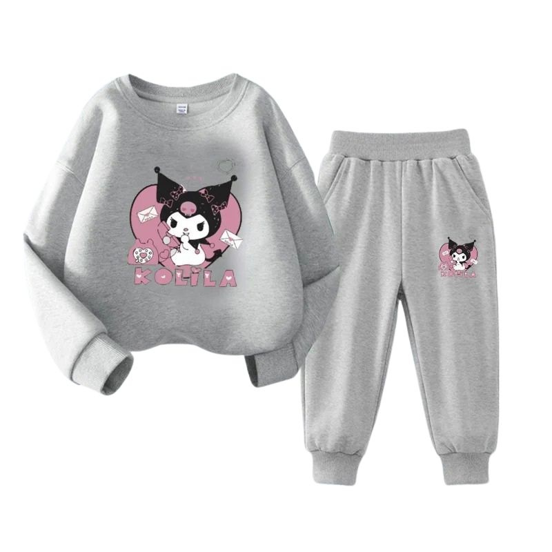 Ensemble Sweat Enfant Motif Fantaisie Gothique