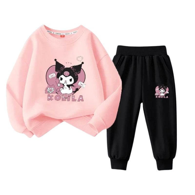 Ensemble Sweat Enfant Motif Fantaisie Gothique