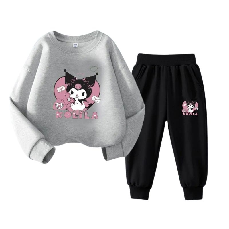 Ensemble Sweat Enfant Motif Fantaisie Gothique