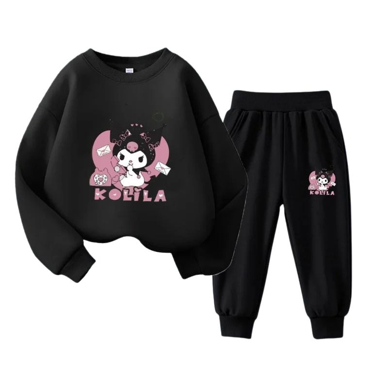 Ensemble Sweat Enfant Motif Fantaisie Gothique