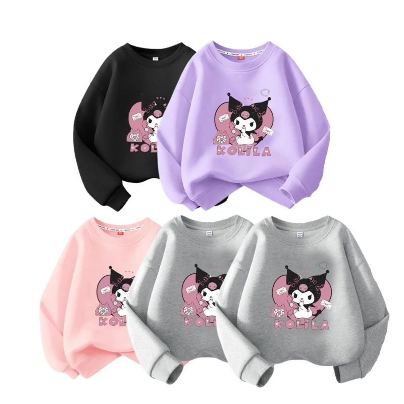 Ensemble Sweat Enfant Motif Fantaisie Gothique