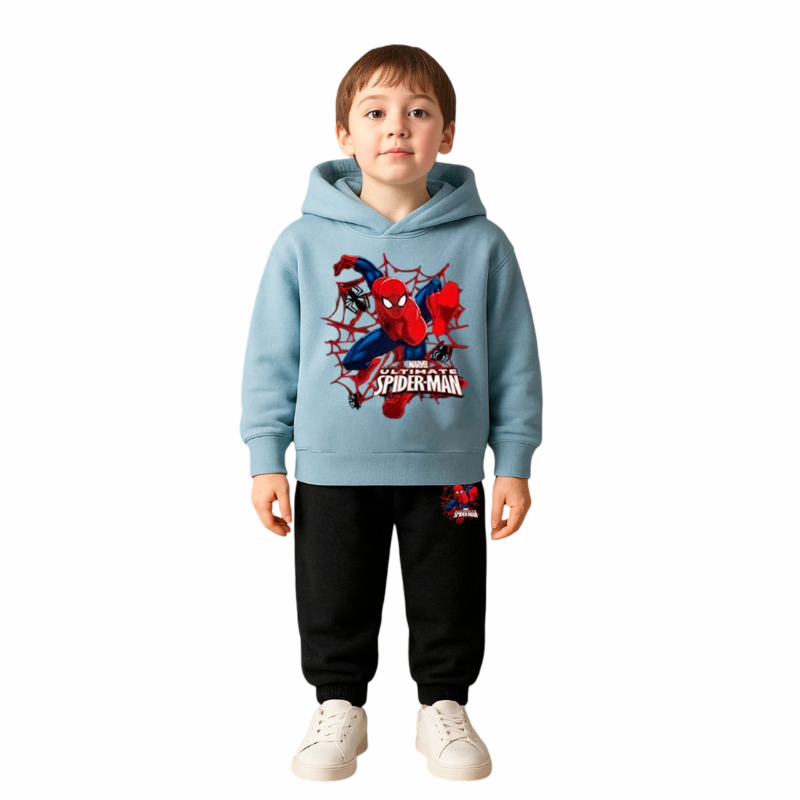 Ensemble Sweat Enfant Super-Héros avec Capuche