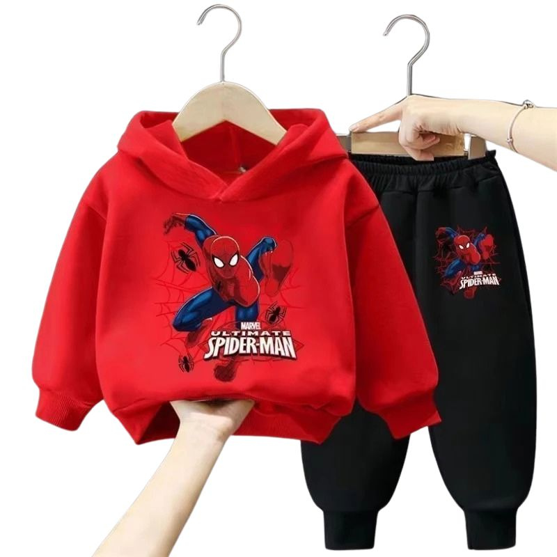 Ensemble Sweat Enfant Super-Héros avec Capuche