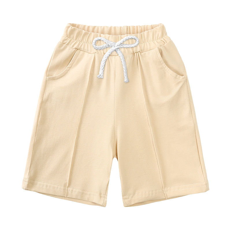 Ensemble T-shirt et Short Uni en Coton – Été
