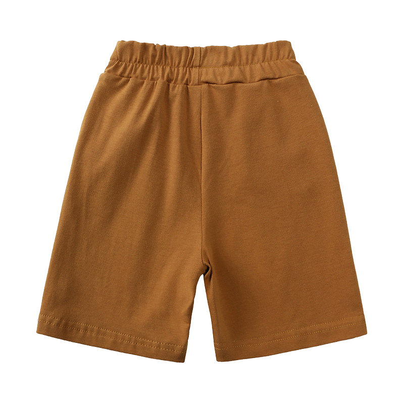 Ensemble T-shirt et Short Uni en Coton – Été