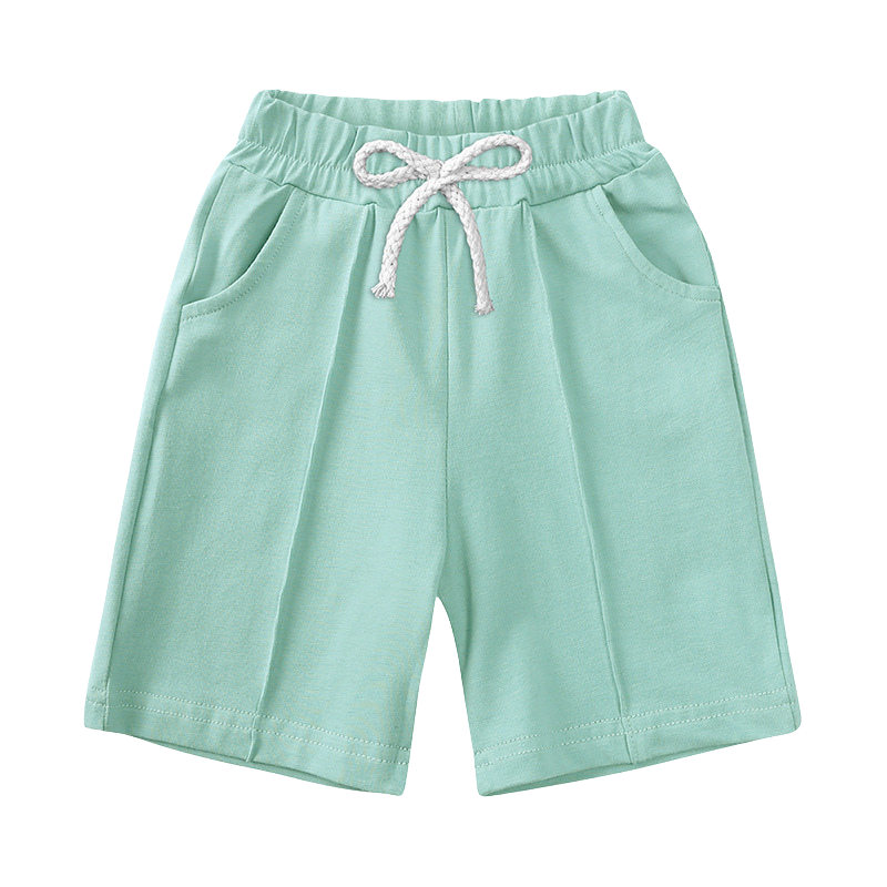 Ensemble T-shirt et Short Uni en Coton – Été
