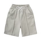 Ensemble T-shirt et Short Uni en Coton – Été