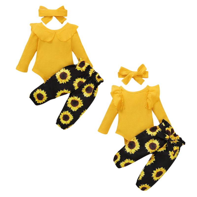 Ensemble Tournesol Nouveau-Né Bambino