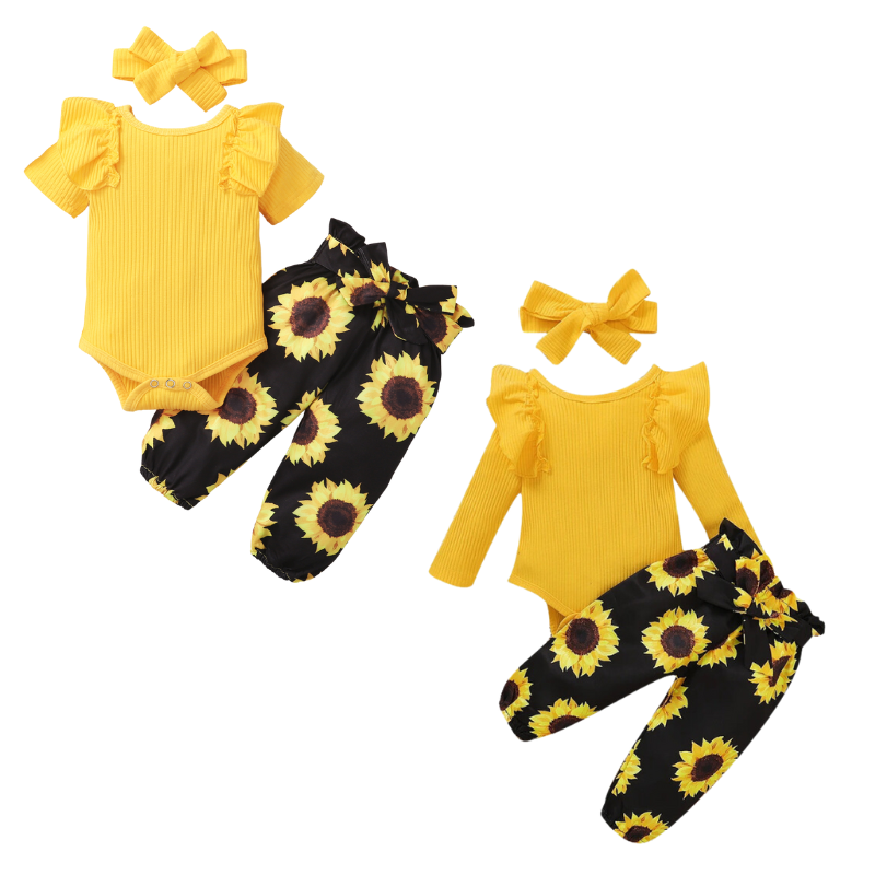 Ensemble Tournesol Nouveau-Né Bambino
