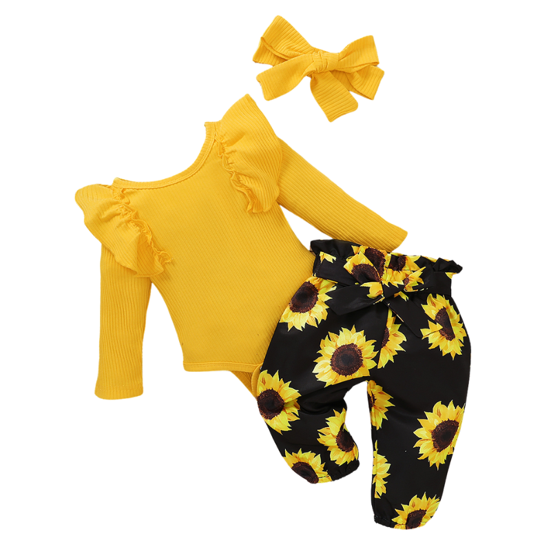 Ensemble Tournesol Nouveau-Né Bambino
