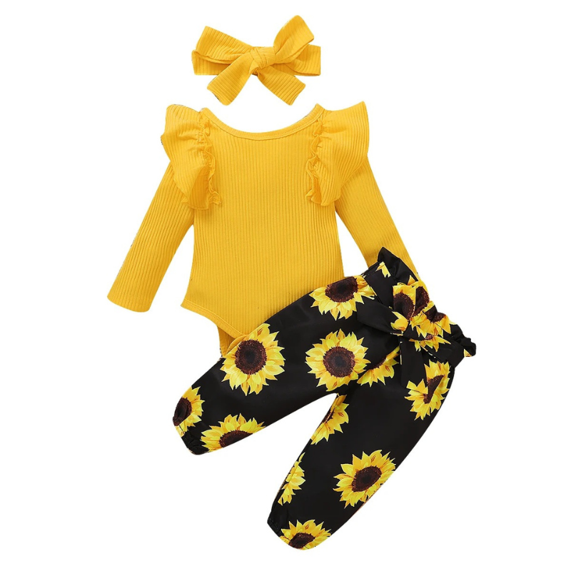 Ensemble Tournesol Nouveau-Né Bambino