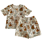 Ensemble Unisexe pour Enfants avec Motifs d'Animaux