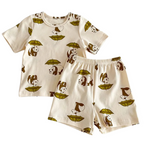 Ensemble Unisexe pour Enfants avec Motifs d'Animaux