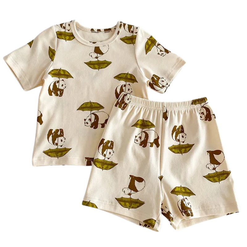 Ensemble Unisexe pour Enfants avec Motifs d'Animaux