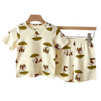 Ensemble Unisexe pour Enfants avec Motifs d'Animaux