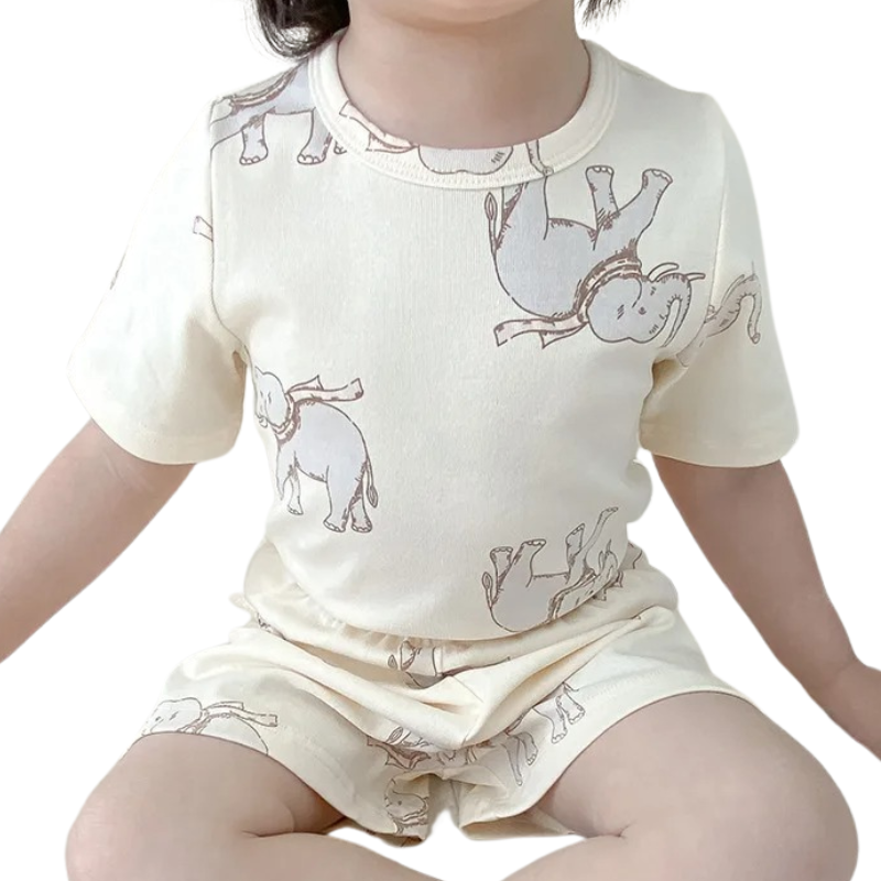 Ensemble Unisexe pour Enfants avec Motifs d'Animaux
