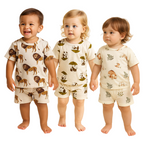 Ensemble Unisexe pour Enfants avec Motifs d'Animaux