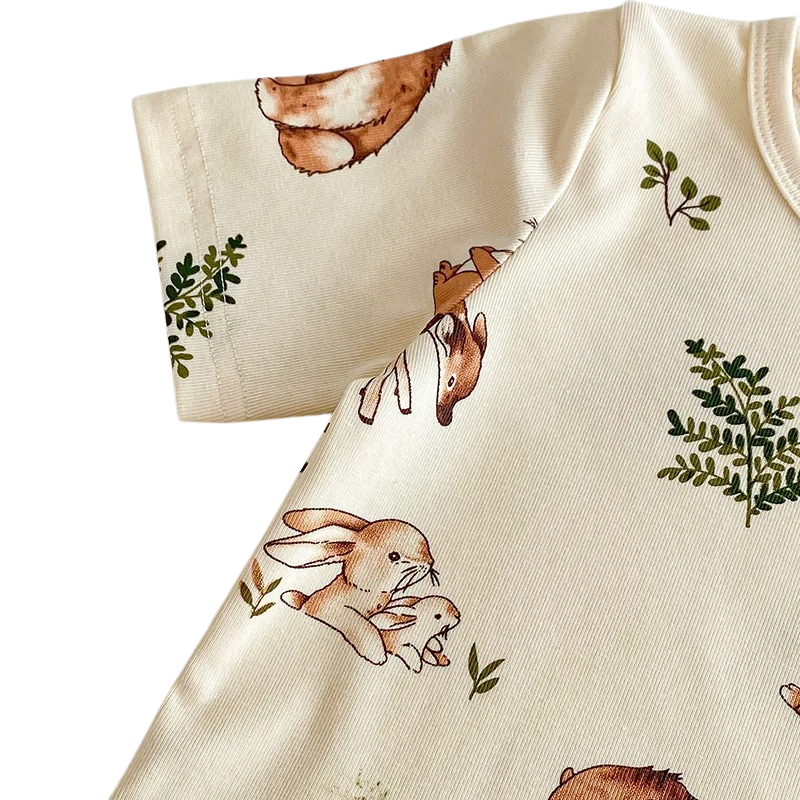 Ensemble Unisexe pour Enfants avec Motifs d'Animaux