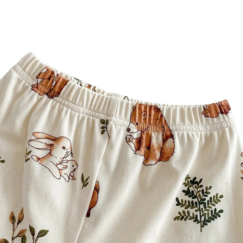 Ensemble Unisexe pour Enfants avec Motifs d'Animaux