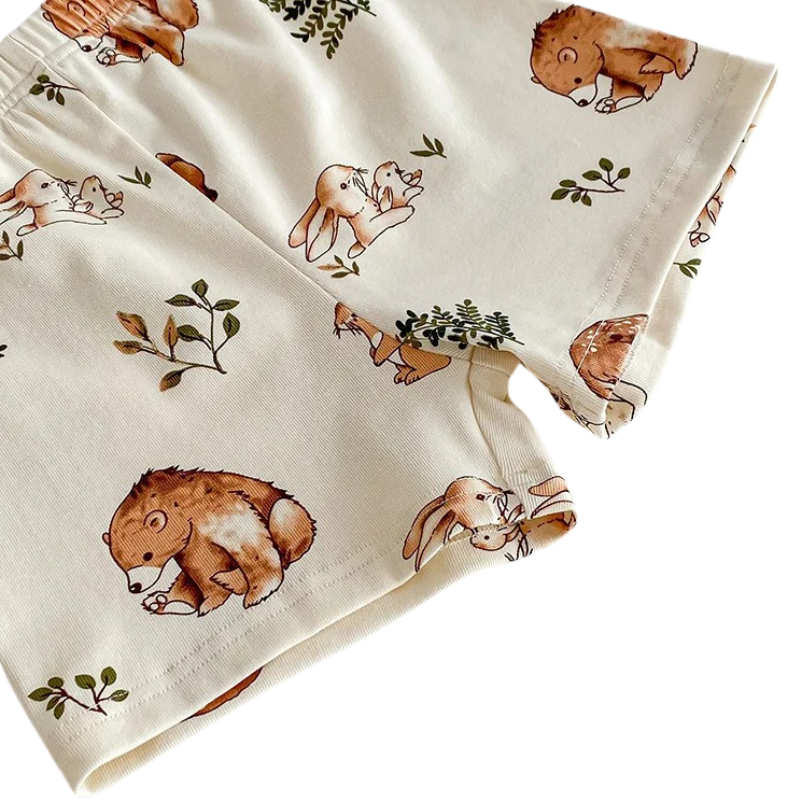 Ensemble Unisexe pour Enfants avec Motifs d'Animaux