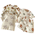 Ensemble Unisexe pour Enfants avec Motifs d'Animaux