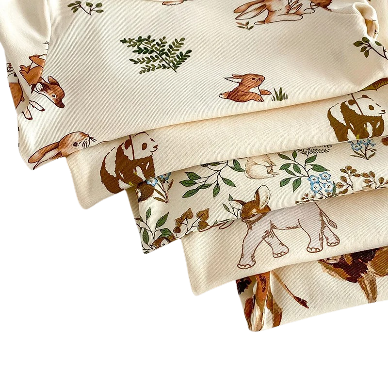 Ensemble Unisexe pour Enfants avec Motifs d'Animaux