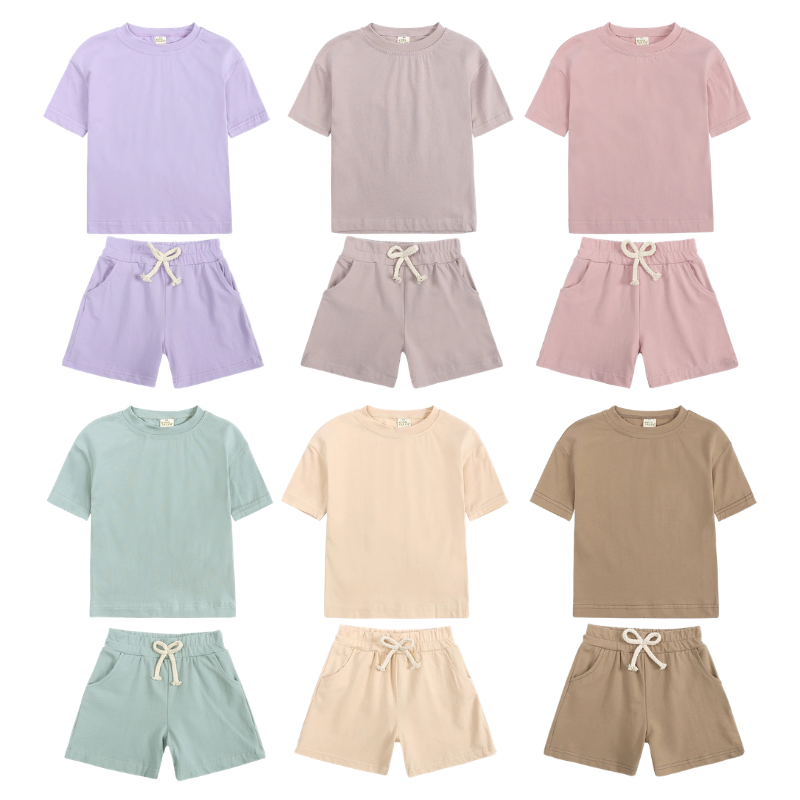 Ensemble Enfant T-shirt et Short – 2 Pièces