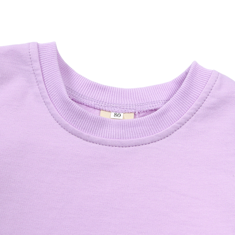 Ensemble Fille T-shirt et Short à Volants – 2 Pièces