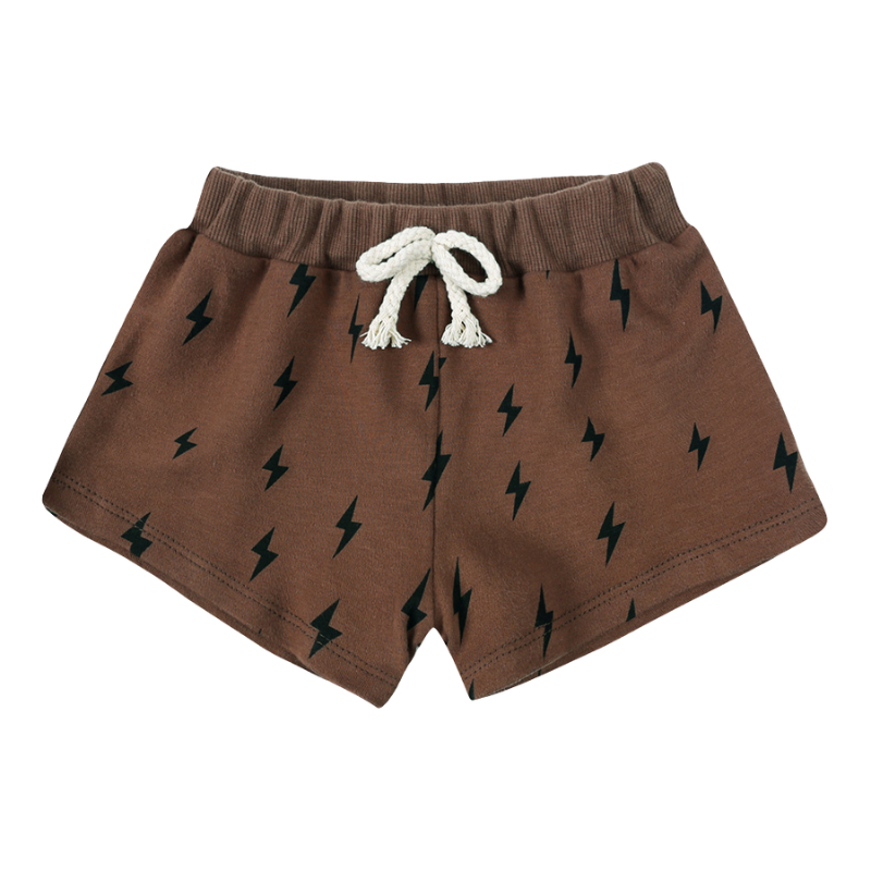 Ensemble T-shirt et Short Garçon Imprimé en Coton – Été