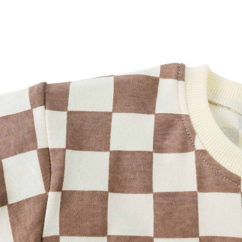 Ensemble T-shirt et Short Garçon Imprimé en Coton – Été