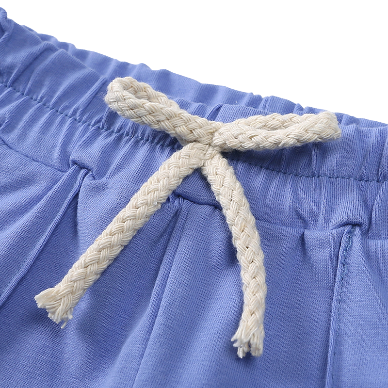 Ensemble T-shirt et Short Uni en Coton – Été