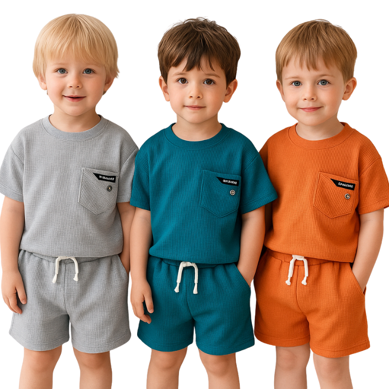 Ensemble d'Été Décontracté pour Garçon