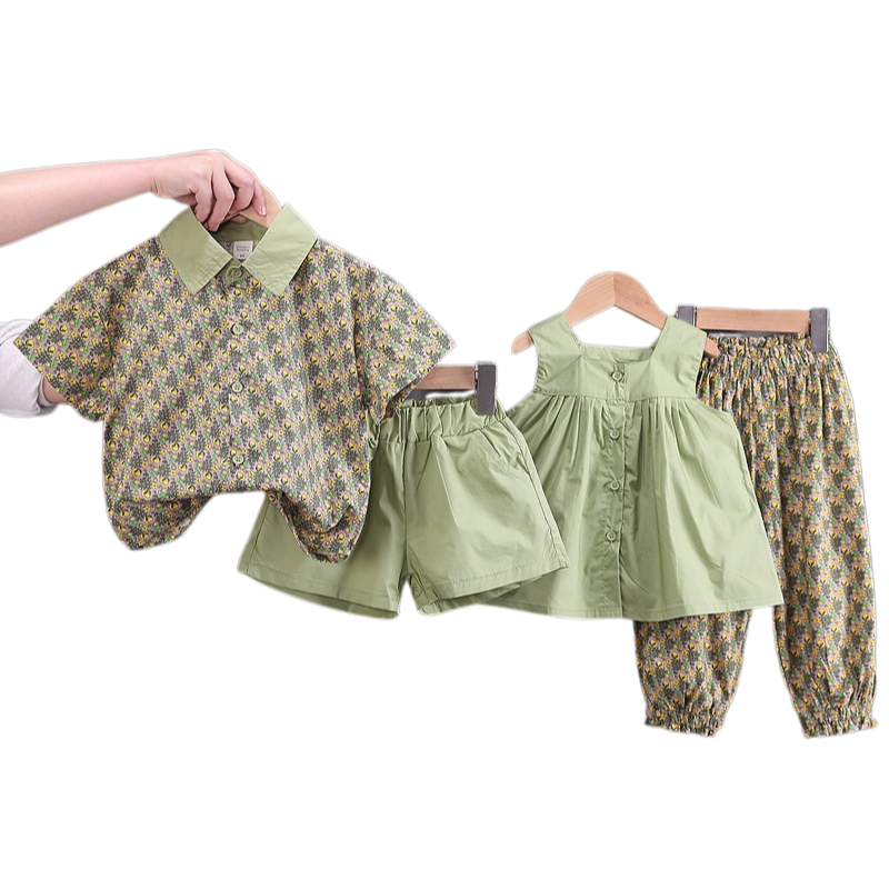 Ensemble d'Été Mixte pour Enfants – Garçons et Filles