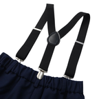Ensemble de Cérémonie Enfant Rayé Bleu – Garçon & Fille