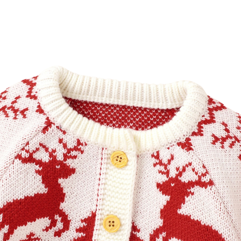 Ensemble de Noël pour Bébé Bambino – Combinaison et Bonnet Inclus