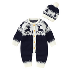Ensemble de Noël pour Bébé Bambino – Combinaison et Bonnet Inclus