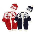 Ensemble de Noël pour Bébé Bambino – Combinaison et Bonnet Inclus