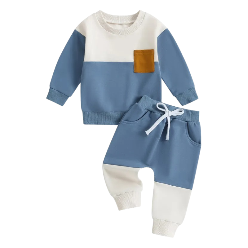 Ensemble de Survêtement Chaud Garçon en Molleton Doublé