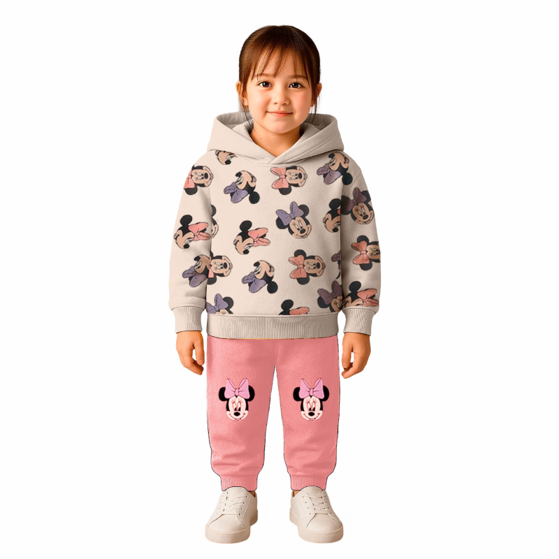 Ensemble de Survêtement Enfant Souris Cartoon à Capuche