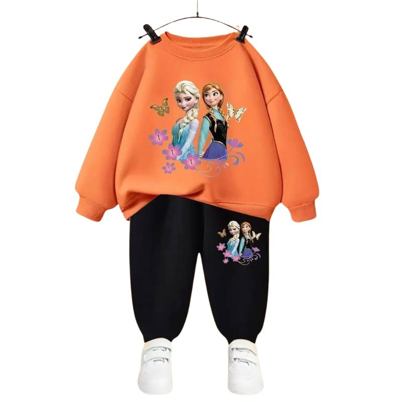 Ensemble en Molleton Enfant Motif Princesses d’Hiver