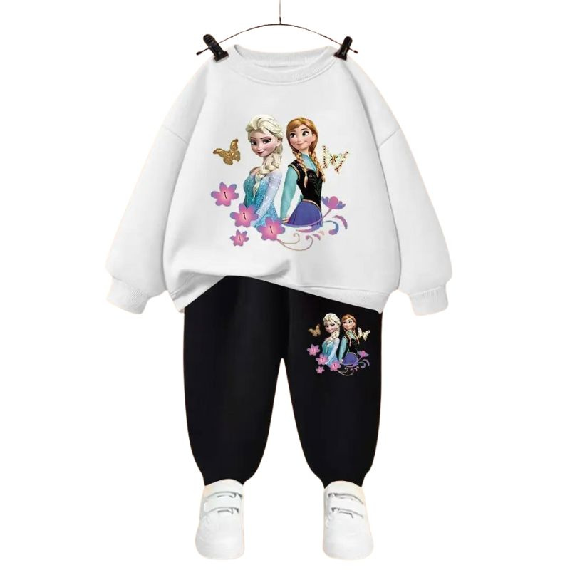 Ensemble en Molleton Enfant Motif Princesses d’Hiver