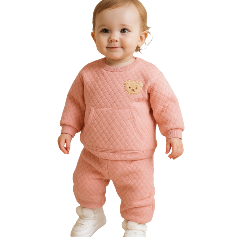 Ensemble en Molleton Unisexe pour Enfants – Ourson