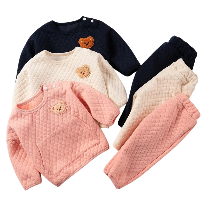 Ensemble en Molleton Unisexe pour Enfants – Ourson