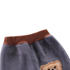 Ensemble en Velours pour Enfants avec Gilet Offert